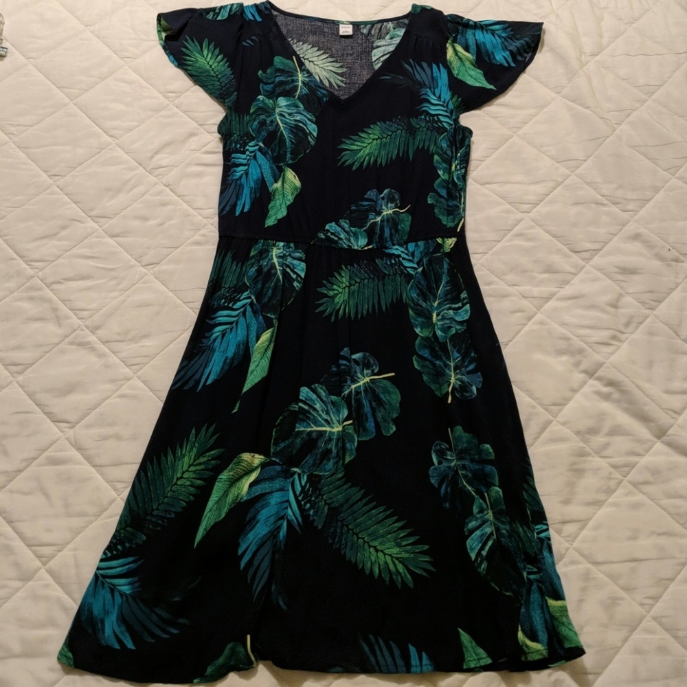 NEW Tropical Print Old Navy Dress